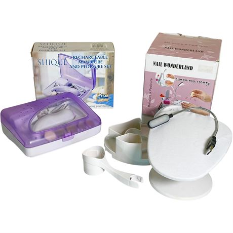 Shique Manicure and Pedicure Set with Home DIY Kit