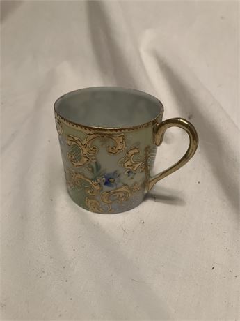 Hand painted Demitasse Cup