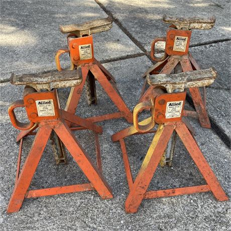 (4) Allied Jack Stands Model 47-JS3 - 3 Ton Capacity