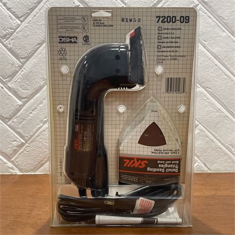 NIB Skil Corner / Detail Sanding Triangle Model 7200