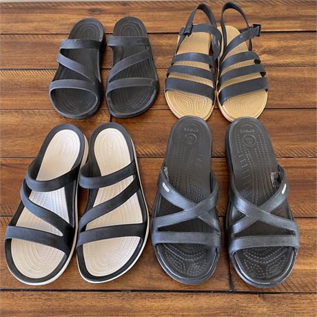Crocs Sandals Women's Size 8 (& 1 Size 7)