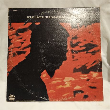 Richie Havens' 1971 vinyl LP, "The Great Blind Degree".