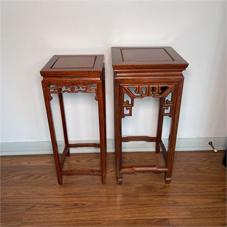 Chinese Ming Style Smaller Plant Stands