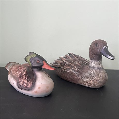 Ceramic and Resin Ducks