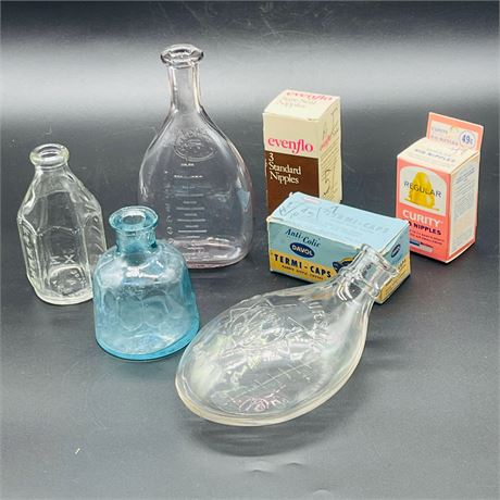 Antique & Vintage Baby Bottle Collection (1 of 2)