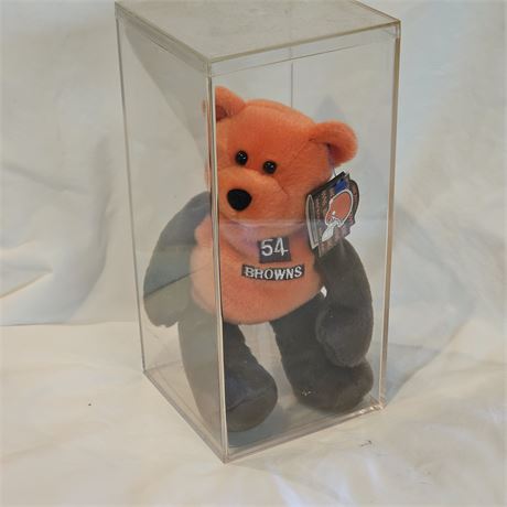 Cleveland Browns-themed plush bear
