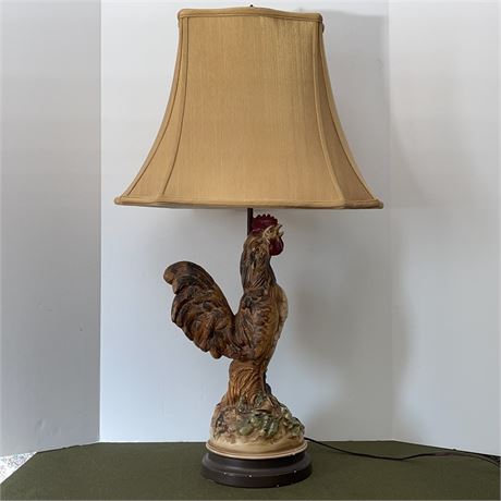 Antique Farmhouse Rooster 30 1/2" Table Lamp