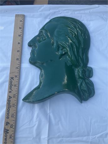 George Washington Profile Bust Wall