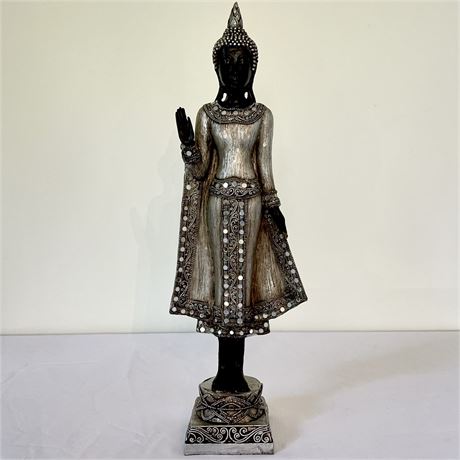 Resin Standing Thai Buddha Statue