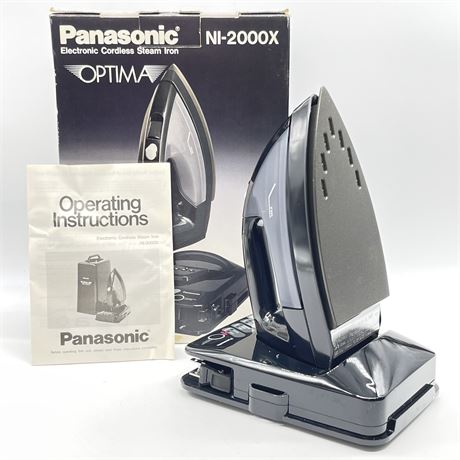 Panasonic Electronic Cordless Steam Iron