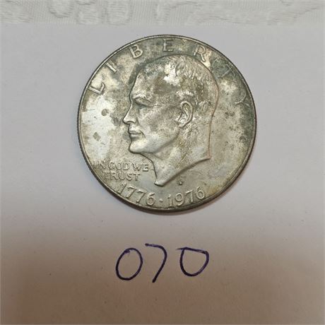 1776 1976 Eisenhower Dollar Coin