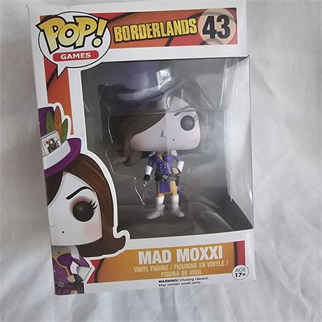 Funko Pop! Games vinyl figure of Mad Moxxi from the Borderlands video game