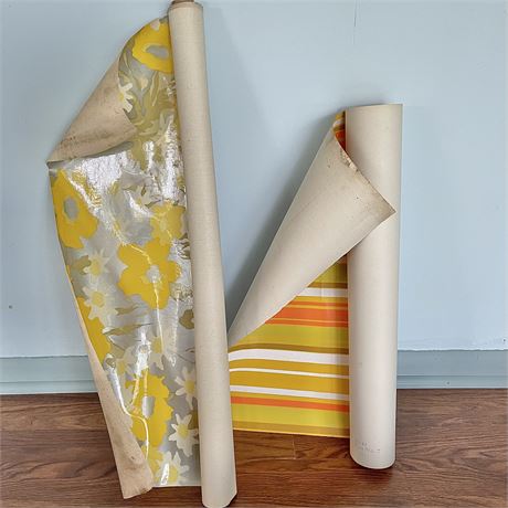 Mid Century Vibrant Wallpaper
