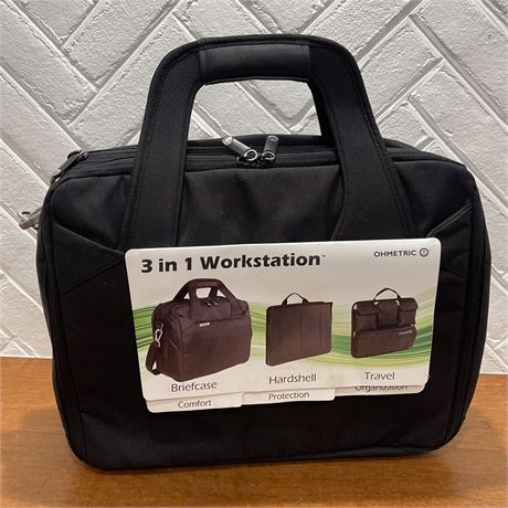New - Ohmetric 3 in 1 Workstation Briefcase