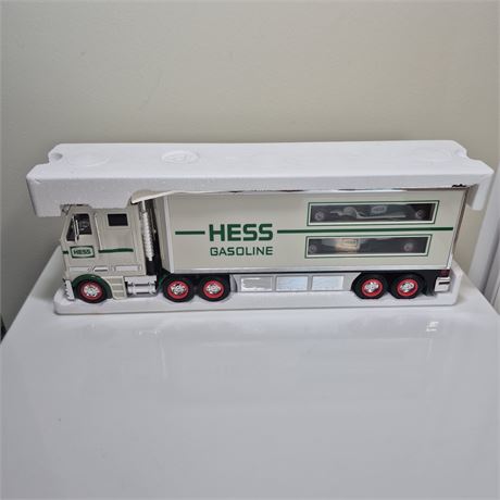NIB Hess Truck & Race Cars