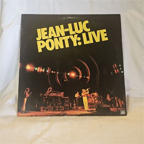 Vinyl album "Jean-Luc Ponty: Live."