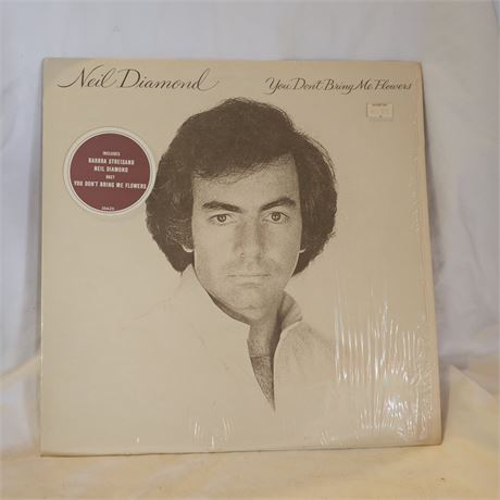 Neil Diamond's 1978 album, You Don't Bring Me Flowers.