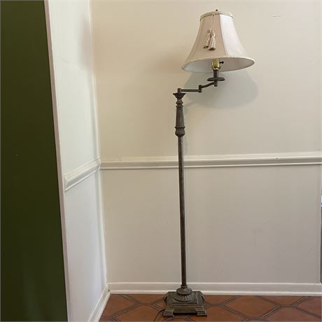 20 1/2" Adjustable Swing Arm Floor Lamp