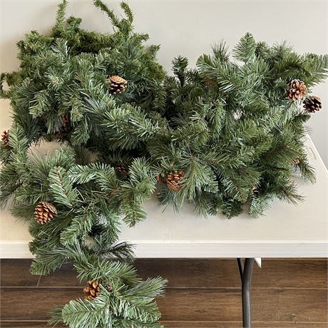Four Separate Pieces of Garland