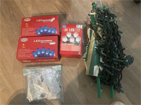 Assorted Christmas lights (4)
