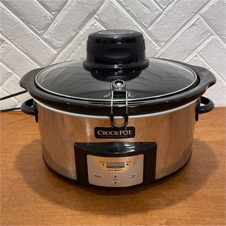 Crock-Pot Programmable Slow Cooker w/ Automatic Stirring System