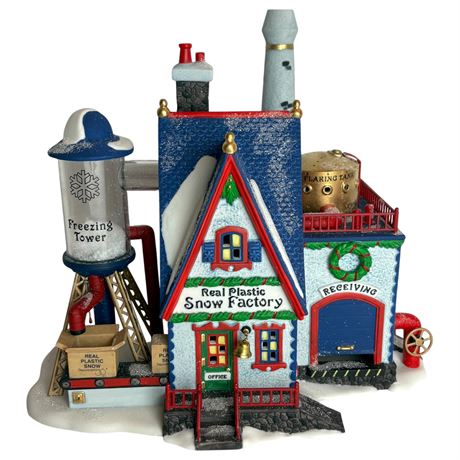 1999 Heritage Village Collections North Pole Series w/ Original Shipping Box