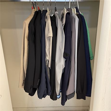 Men's XL and XXL Clothing - Jackets, Shirts and Suits