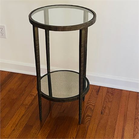 Crate&Barrel Clairemont Tall Side Occasional Table