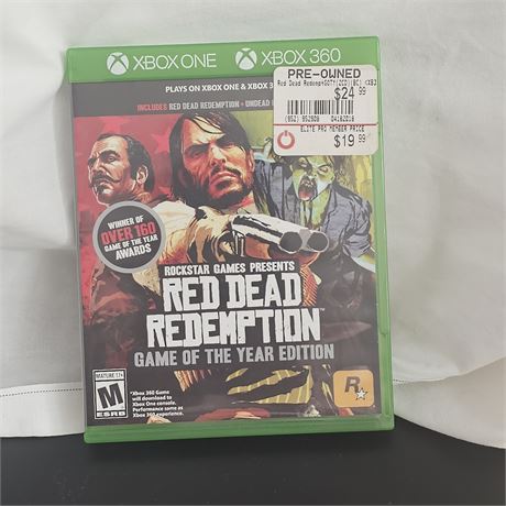 Red Dead Redemption: Game of the Year Edition - Xbox One and Xbox 360