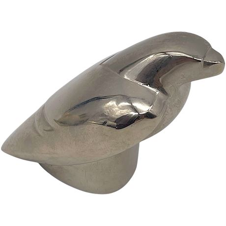 MCM Dansk Silver-Plated Bird Paperweight