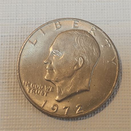1972   Eisenhower Dollar Coin