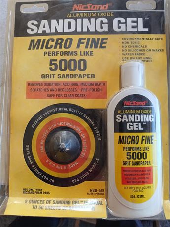 Sanding gel