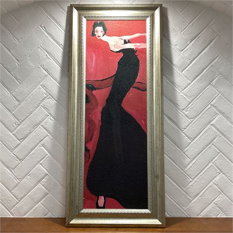 Scherezade Garcia "Haute Couture I" Framed Art Print