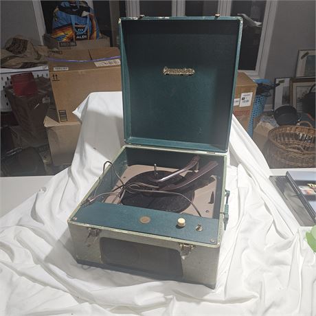 Commodore portable record player.