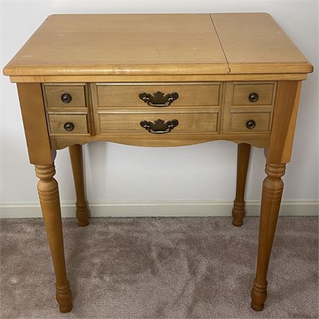 Vintage Sewing Table (no sewing machine)