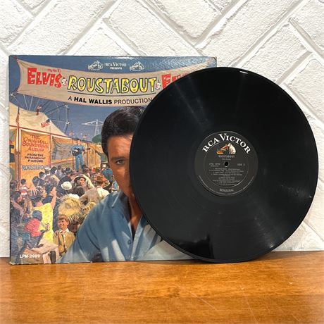 Elvis Roustabout Vinyl Album