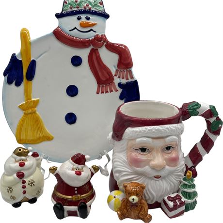 Christmas Glazed Ceramic Kitchenware