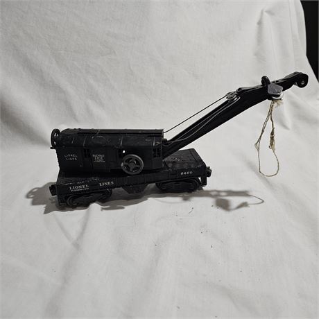 Lionel 6460 Bucyrus Erie crane car.
