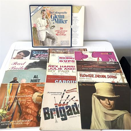 Collection of Vinyl Records