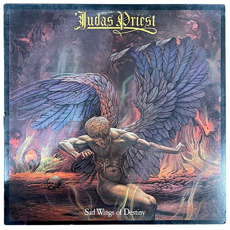 1976 Judas Priest "Sad Wings of Destiny" Vinyl Record