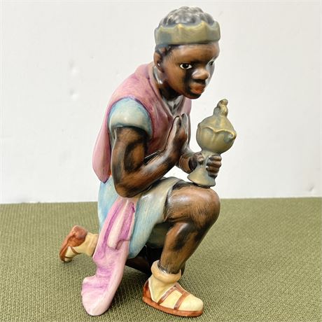 1960 Goebel Hummel Nativity Kneeling Moorish Wise Man King Figurine