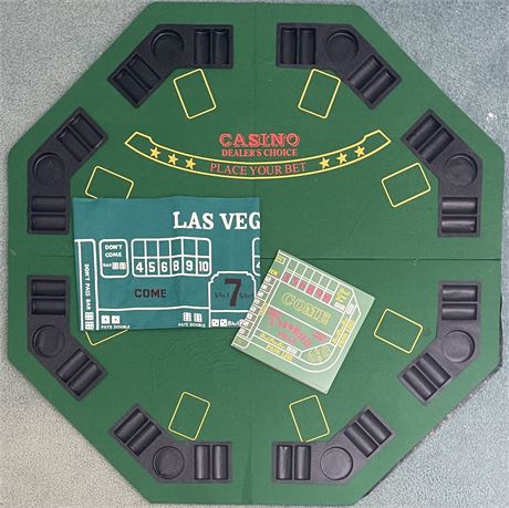 Folding Poker Tabletop and other Folding Poker Games