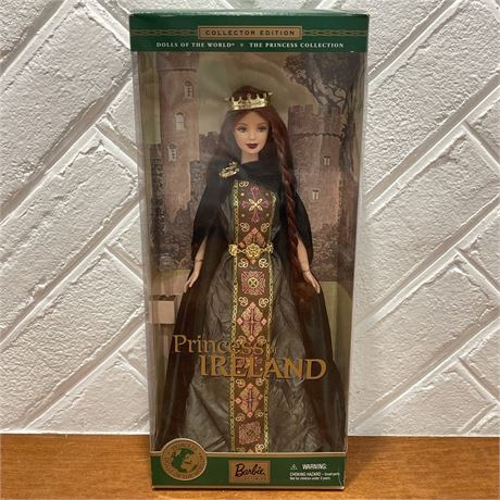 NIB Barbie Princess of Ireland - Collector Edition