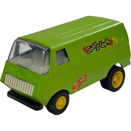 Vtg Tonka Snap Dragon Van Pressed Steel Toy Vehicle