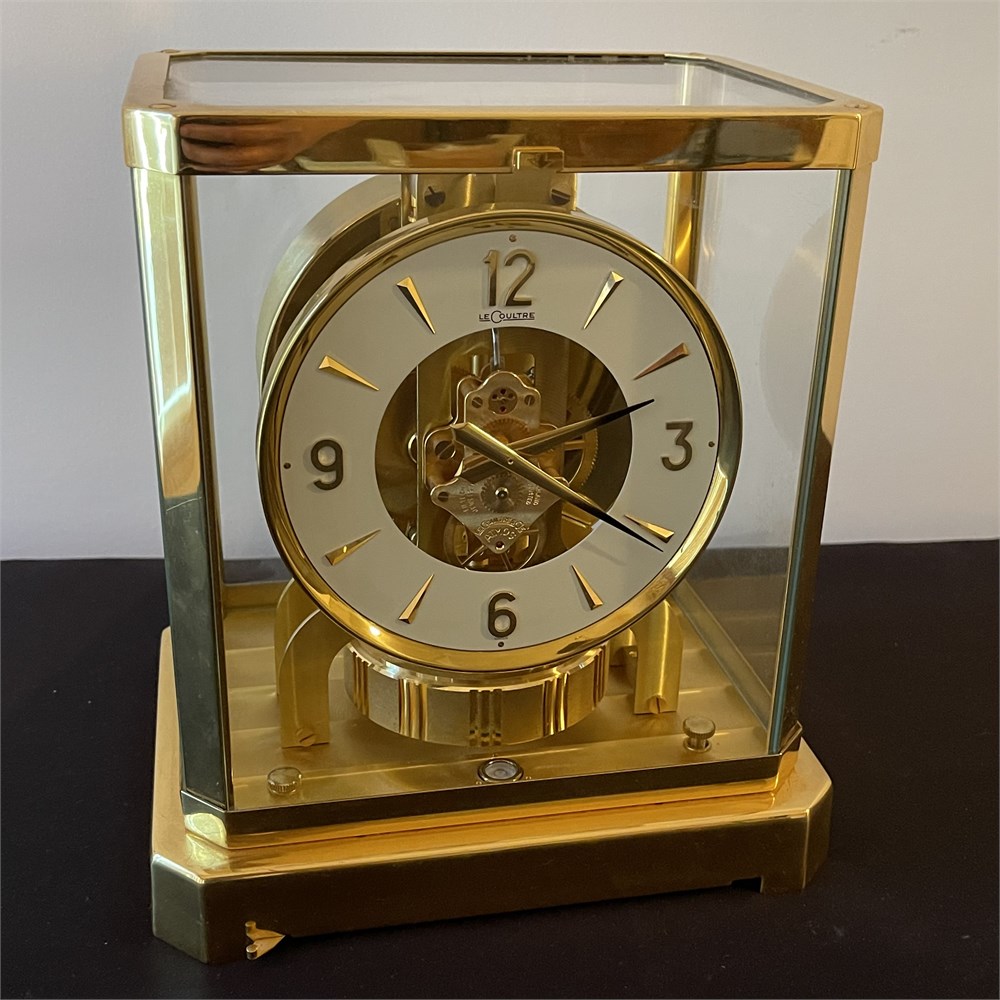 Blazing Auctions - Atmos LeCoultre Fireplace Mantle Clock