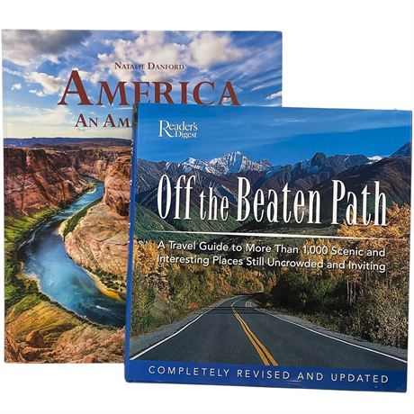 America Travel Guide Books with Scenic Views