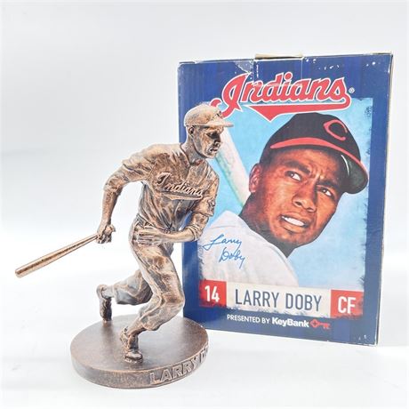 Blazing Auctions - Larry Doby Indians Figurine