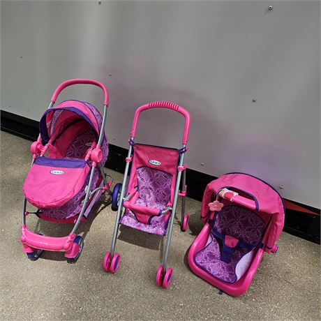 Graco Baby Doll Accessories Stroller, Car Seat & Umbrella Stroller