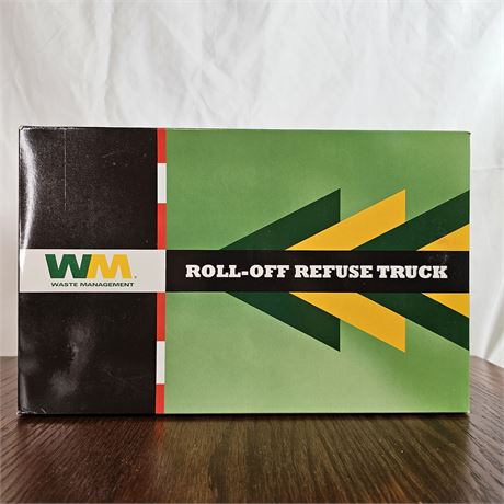 First Gear 1:34 Diecast Metal WM Roll-Off Refuge Truck-NEW
