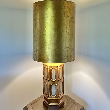 Large MCM Neoclassical Table Lamp